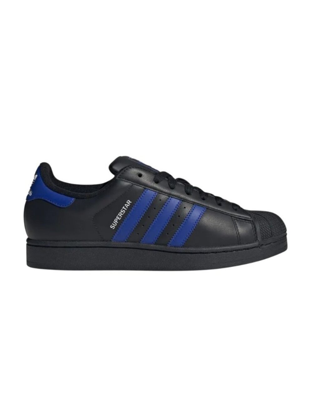 adidas Original's Superstar II - Unisex Casual Shoes Black Blue White JR1632 NEW